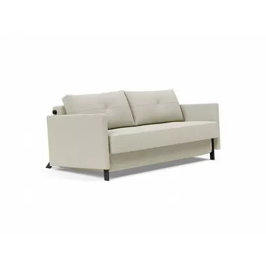 Innovation Living Cubed Queen Size Sofa Bed With Arms Angle