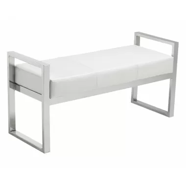 Darby Bench - White