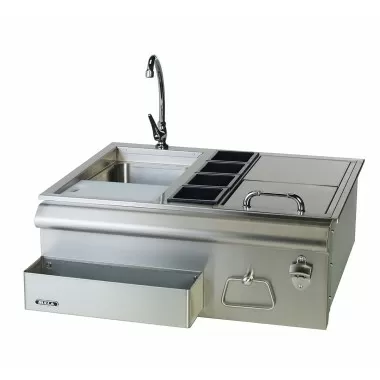 Bull BBQ Stainless Steel 30" Bar Center With Sink