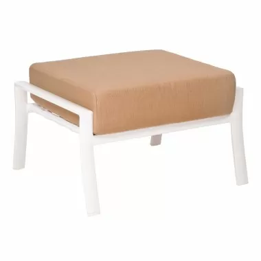 Woodard Fremont Cushion Ottoman - Angled