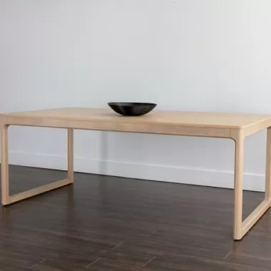 Sunpan Rivero Dining Table - Light Wash - 80'' - Lifestyle