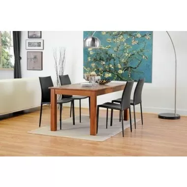 Baxton Studio Rockford Leather Dining Chair - Set of 2