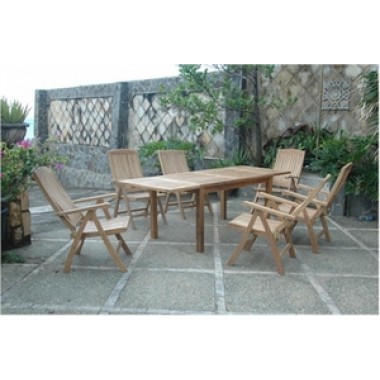 Anderson Teak Katana 7-Piece Outdoor Dining Set