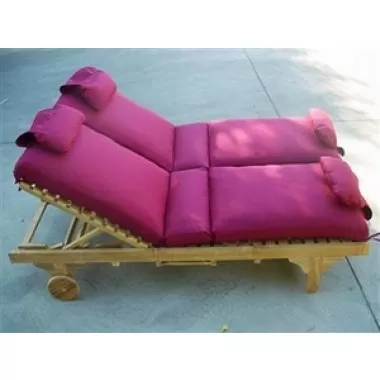 Anderson Teak 2 Set Bel-Air Double Sun Lounger 1