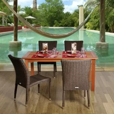 International Home Miami Amazonia Brugge 5-pc Dining Set