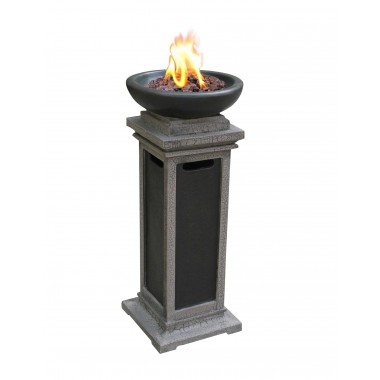 Bond Manufacturing Ravenswood 1lb Gas Column Firebowl