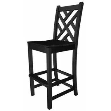 Poly-Wood Chippendale Bar Chair