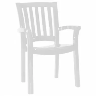 Compamia Sunshine Resin Dining Arm Chair White - Set of 4