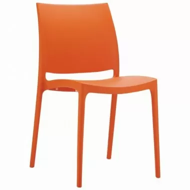 Compamia Maya Dining Chair Orange - Set of 2