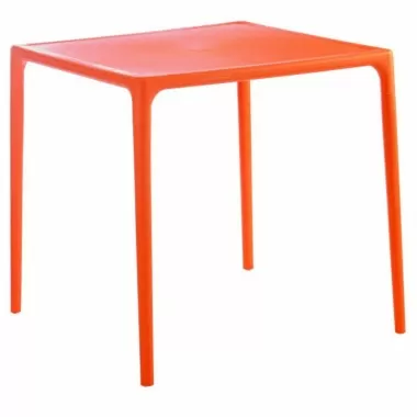 Compamia Mango Square Dining Table Orange 28 inch