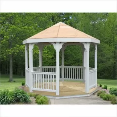 Creekvine Designs 10-Ft Vinyl Gazebo