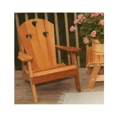 Creekvine Designs Cedar Country Hearts Adirondack Chair