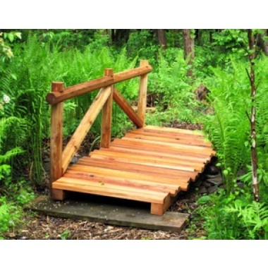 Creekvine Designs 8' Cedar Trail Bridge