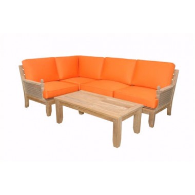 Anderson Teak Luxe 5-Piece Modular Set