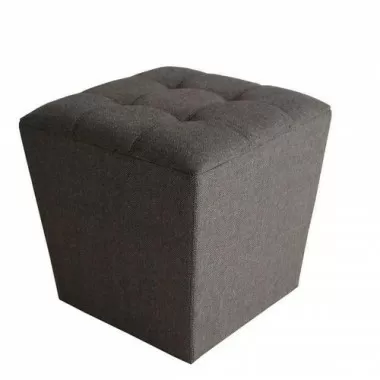 Screen Gems Mandalay Tweed Ottoman