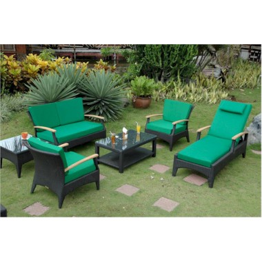 Anderson Teak Bellagio 6-pieces Deep Seating Set