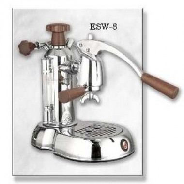 La Pavoni Stradivari 8 cup Wood Handles - Front
