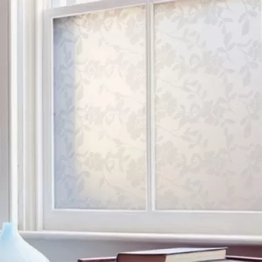 Emma Jeffs Adhesive Window Film - Rose