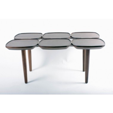 Stilnovo  The Francine Coffee Table in Solid Walnut