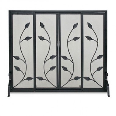 Fireside America Napa Forge Flat Garden Vine Screen with Sliding Doors