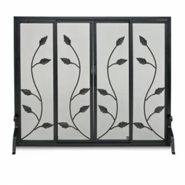 Fireside America Napa Forge Flat Garden Vine Screen with Sliding Doors