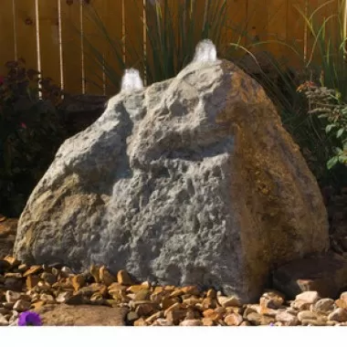 Fireside America Hargrove Outdoor Adirondack Fountain Kit - Limestone