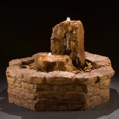 Fireside America Hargrove Outdoor Waterscape Fountain Kit - Sandstone