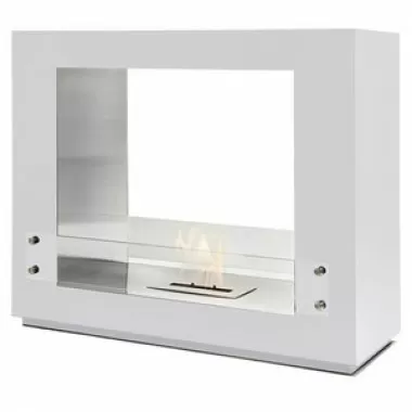 Fireside America Sek Free Standing See Thru Fireplace With Glass