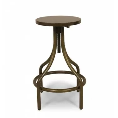 Stilnovo The Good Form French Swag Leg Adjustable Barstool