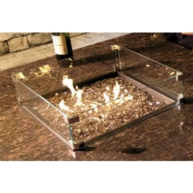 Firetainment Glass Wind Guard