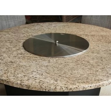 Firetainment Stainless Steel Burner Pan Lid