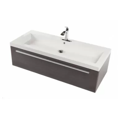 Stilnovo he Namur Wall Mount Sink Cabinet with One Drawer