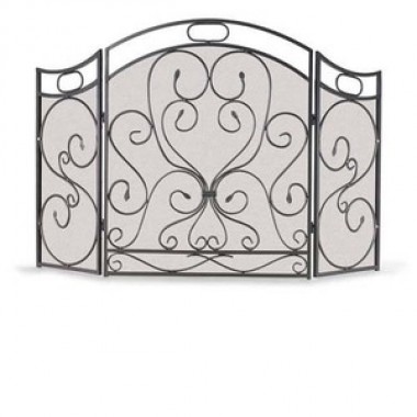 Fireside America Napa Forge 3 Panel Shakespeares Garden Screen