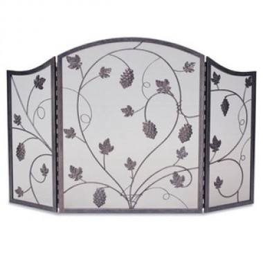 Fireside America Napa Forge 3 Panel Grapevine Screen