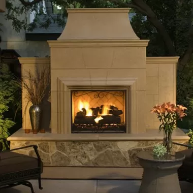 American Fyre Designs Grand Cordova Outdoor Fireplace