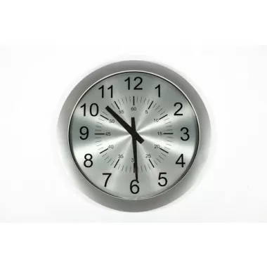 Stilnovo George Nelson Verichron Slim Clock - Silver