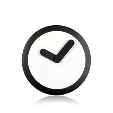 Stilnovo The  Focus Wall Clock - Black