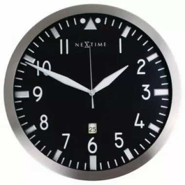 Stilnovo Bill Clock - Silver