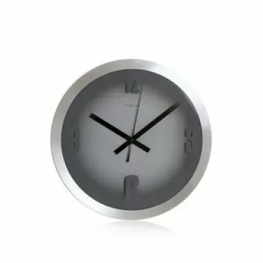 Stilnovo The Slim and Shady Wall Clock - Silver