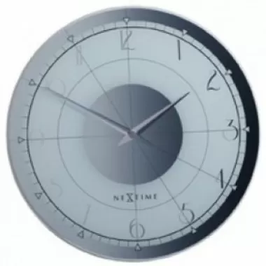 Stilnovo  The Fancy Round Clock - Glass/White