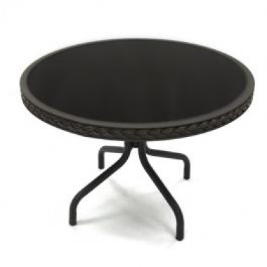 Outdoor Greatroom Company Sun Lounger Side Table - Front Side Top Angle