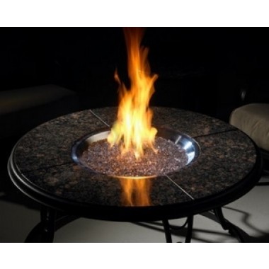 Outdoor Greatroom Company Granite Fire Pit Table - Lifestyle