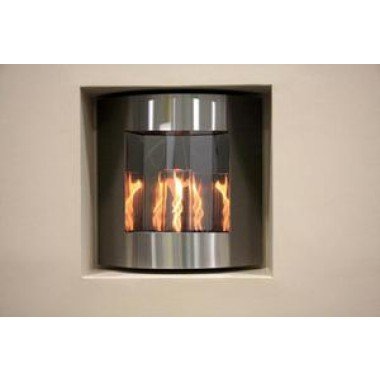 Outdoor Greatroom Company Inspiration - Gel Fuel Fireplace - Lit
