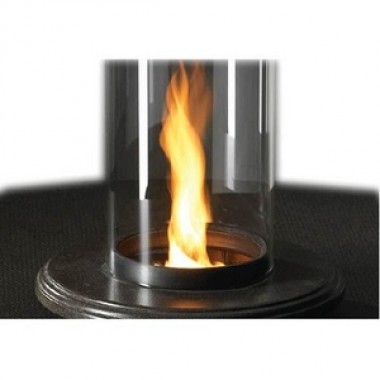 Outdoor Greatroom Company Intrigue Table Top Venturi Flame Fire Pit - Lit