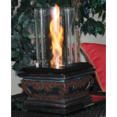 Outdoor Greatroom Company Serenity Fire Pit - Venturi Flame - Lifestyle