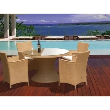 Royal Teak Helena Chair Honey Lifetyle