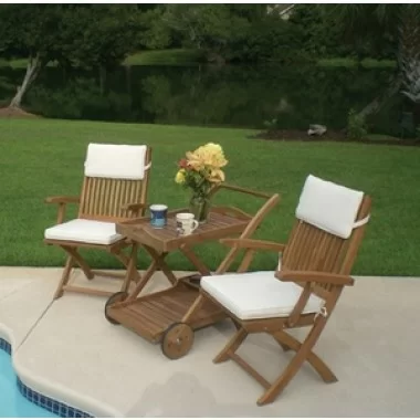 Royal Teak Sailor Folding Arm Chair