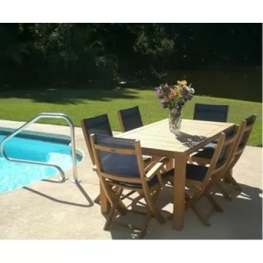 Royal Teak Comfort Table - 63"