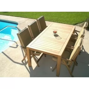 Royal Teak Comfort Table 96"