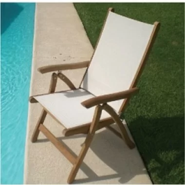 Royal Teak Florida Chair White